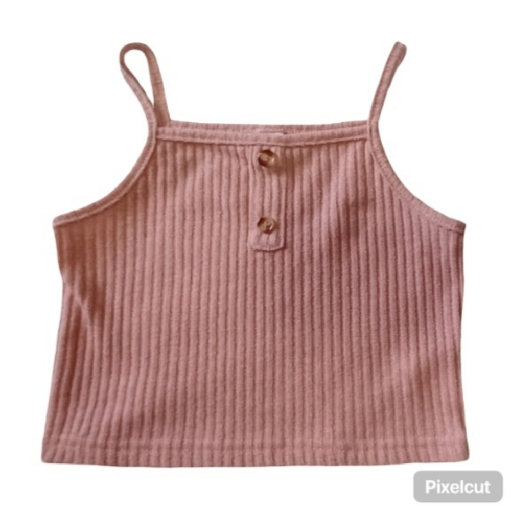 🆕️ Girls SHEIN Crop Top Tank - Size 130 (8)